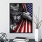 American Flag & Jesus 5D Diamond Painting Kit, 16×20 in, Round Full Drill – DIY Crystal Rhinestone Art